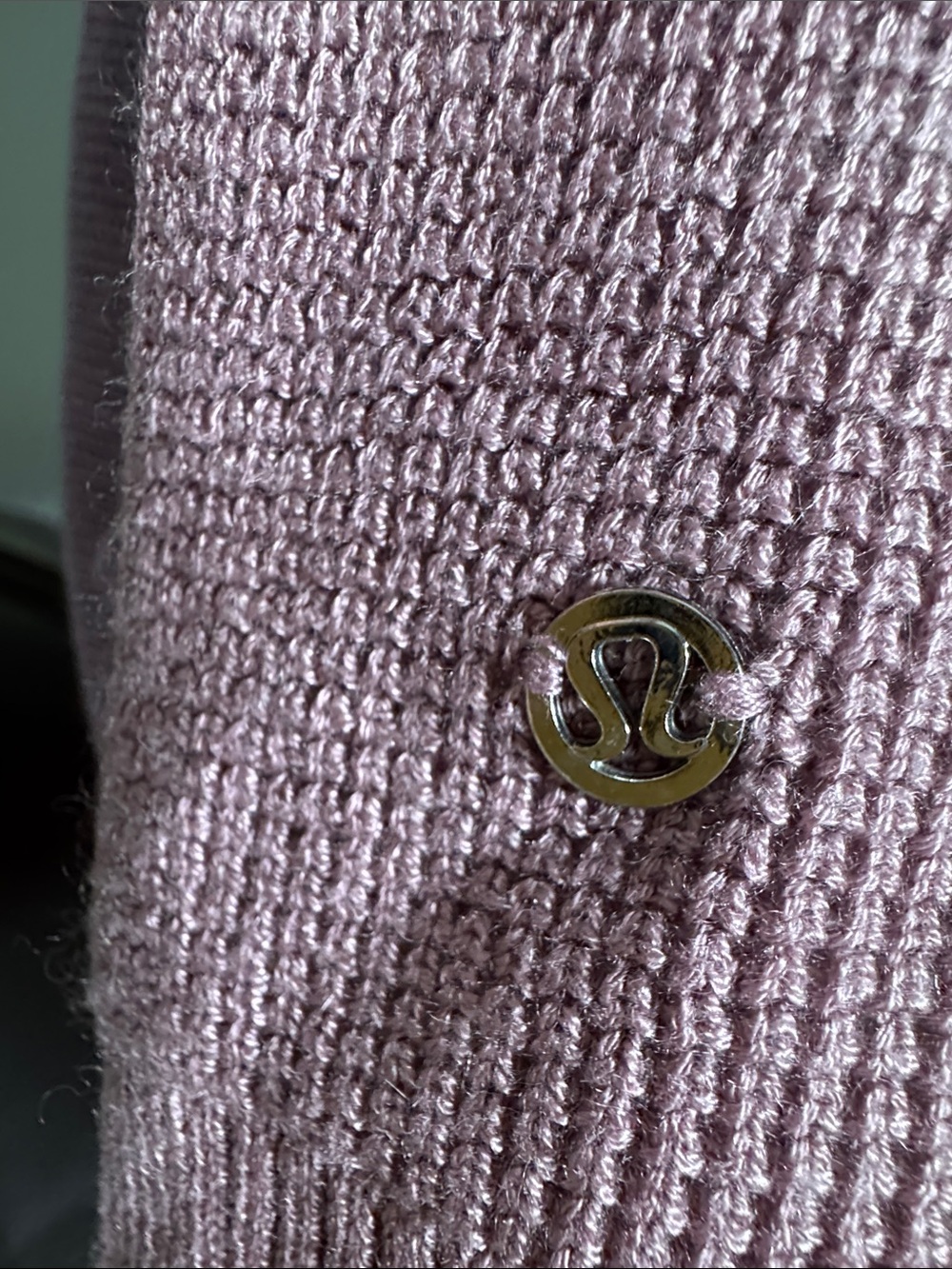 Lululemon Forward Flow Dusty Rose Knit Cape - Picture 4 of 4